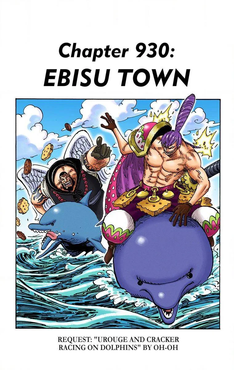 One Piece - Colored Chapter 930 page 1