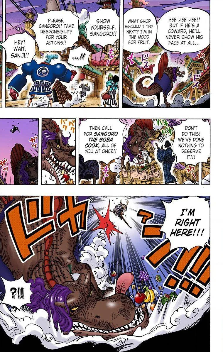 One Piece - Colored Chapter 930 page 13