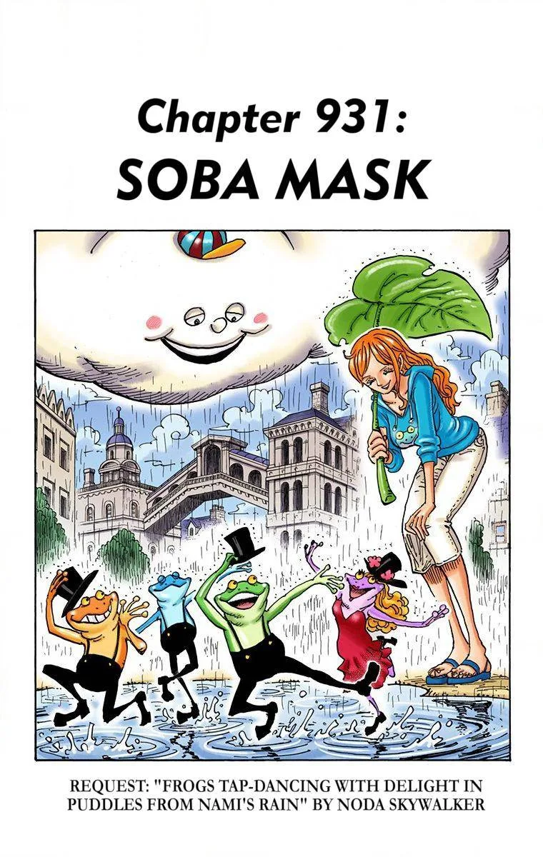 One Piece - Colored Chapter 931 page 1