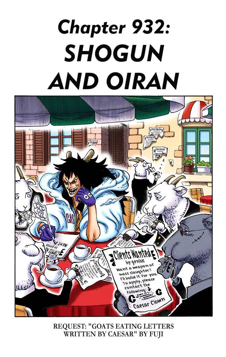 One Piece - Colored Chapter 932 page 8