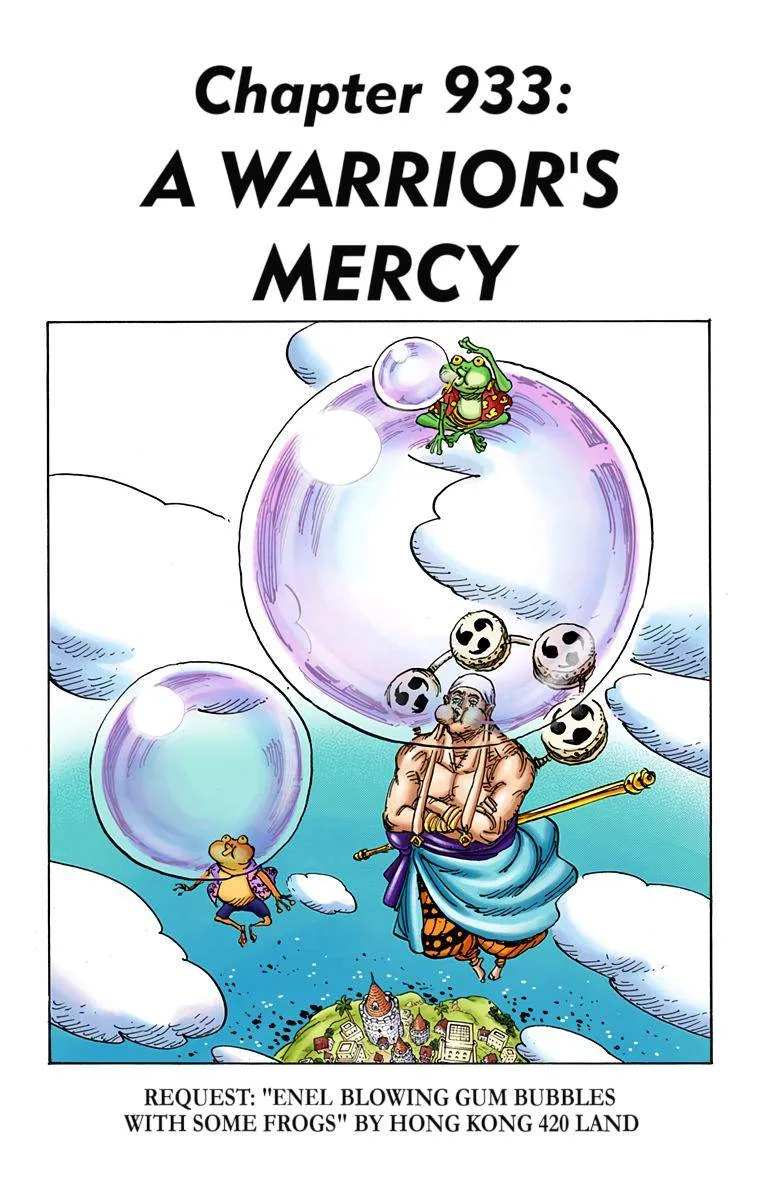 One Piece - Colored Chapter 933 page 1