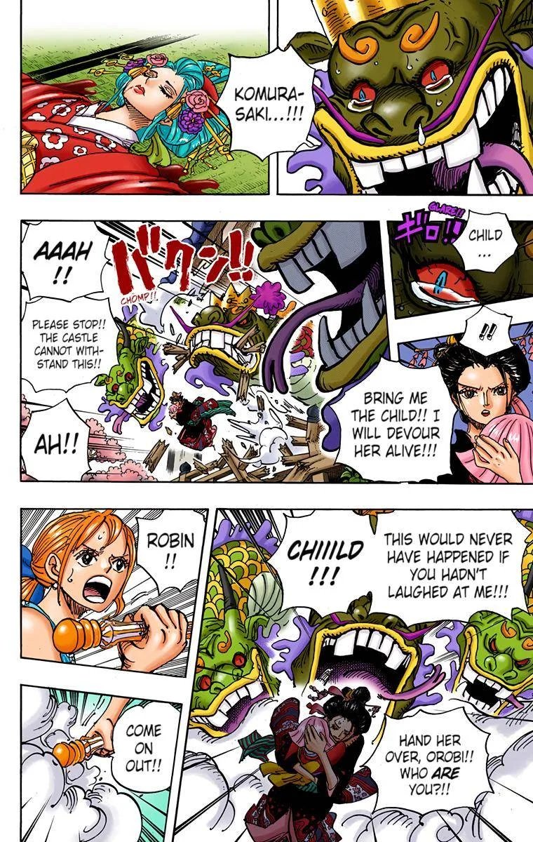 One Piece - Colored Chapter 933 page 14