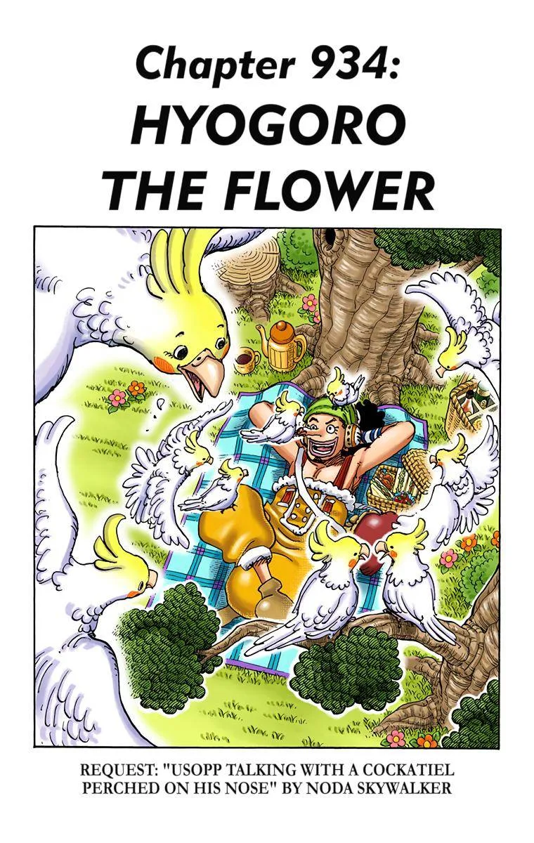 One Piece - Colored Chapter 934 page 1