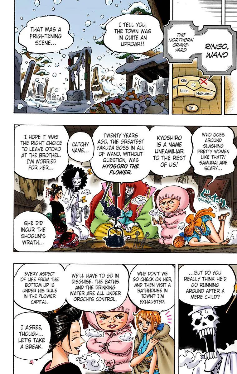 One Piece - Colored Chapter 934 page 8