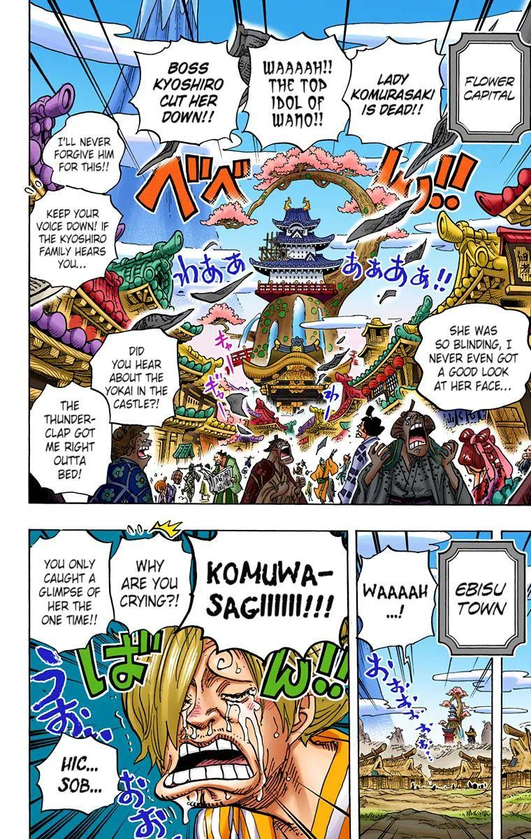 One Piece - Colored Chapter 934 page 10