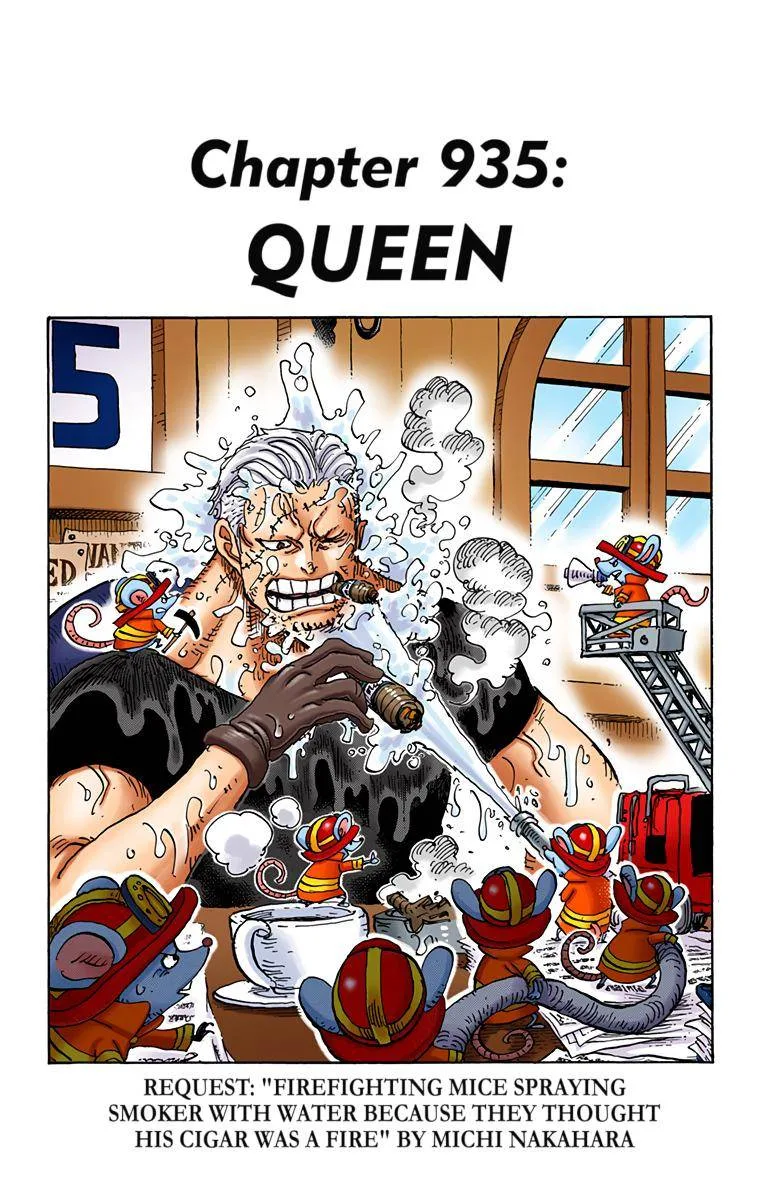 One Piece - Colored Chapter 935 page 1