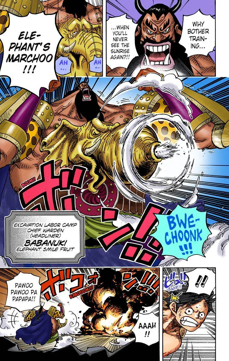 One Piece - Colored Chapter 935 page 7