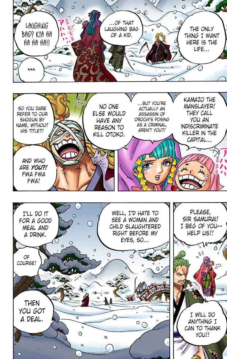 One Piece - Colored Chapter 937 page 12
