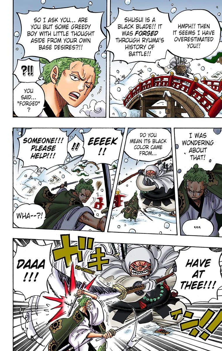 One Piece - Colored Chapter 937 page 8