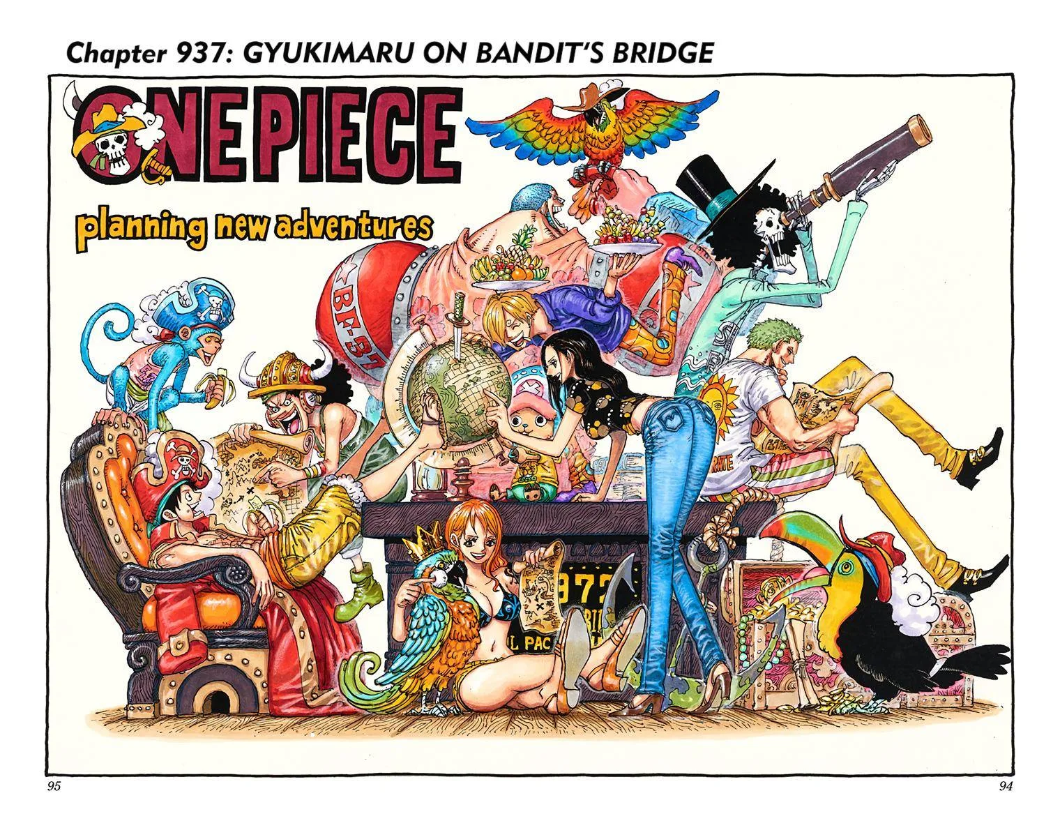 One Piece - Colored Chapter 937 page 1