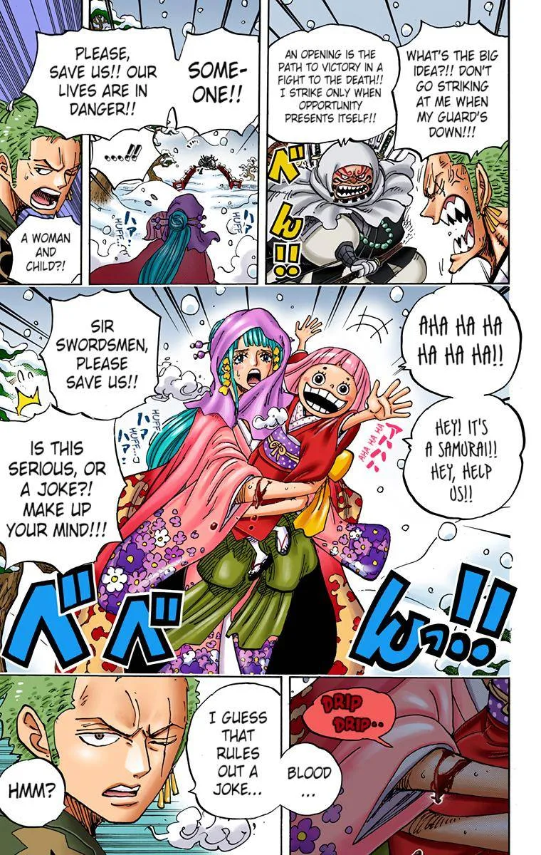 One Piece - Colored Chapter 937 page 9