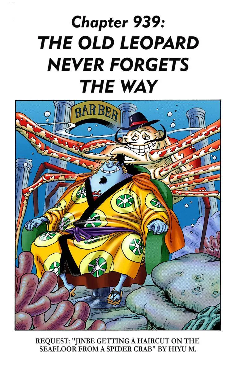 One Piece - Colored Chapter 939 page 1