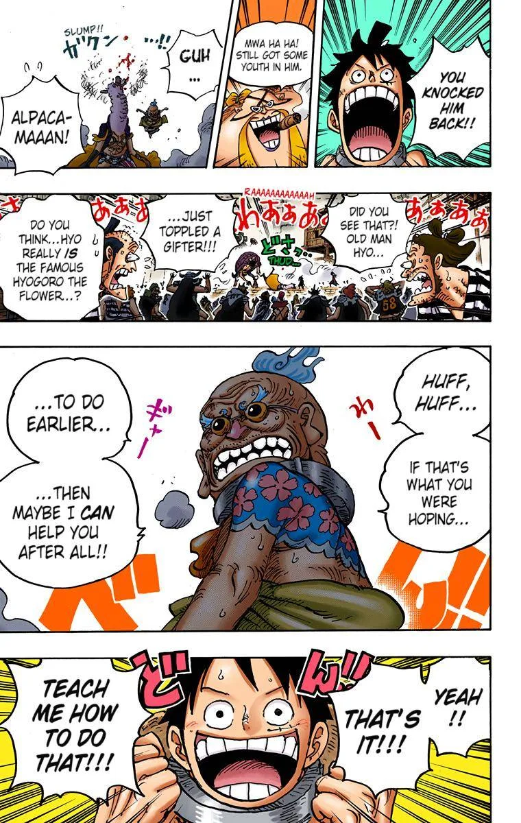 One Piece - Colored Chapter 939 page 16