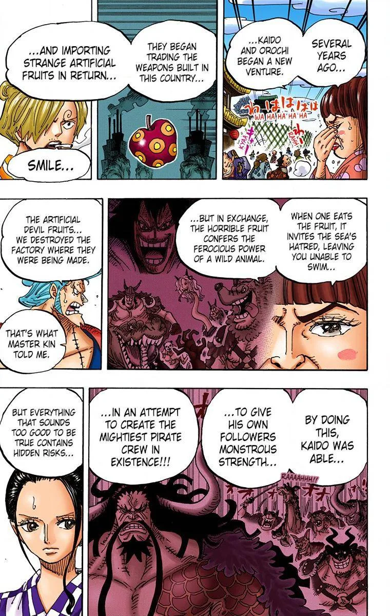 One Piece - Colored Chapter 943 page 16