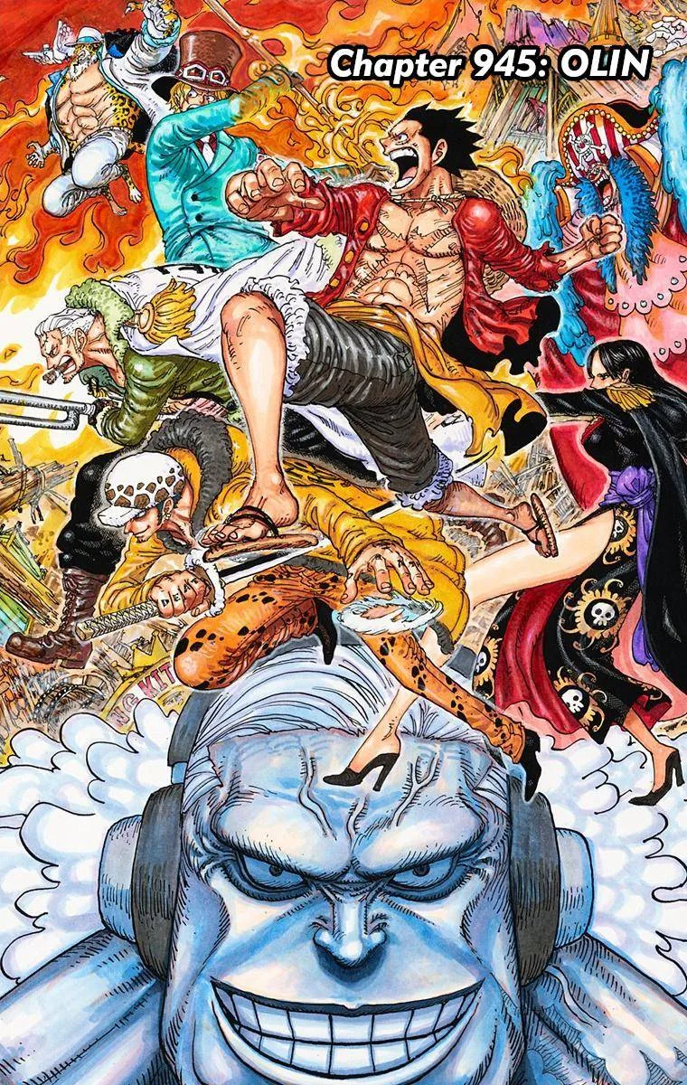 One Piece - Colored Chapter 945 page 1