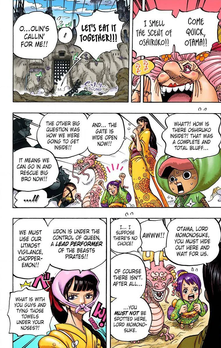 One Piece - Colored Chapter 945 page 14