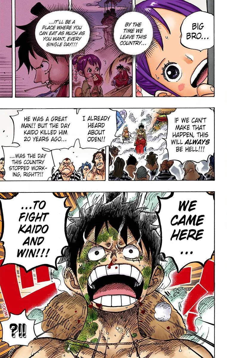 One Piece - Colored Chapter 949 page 14