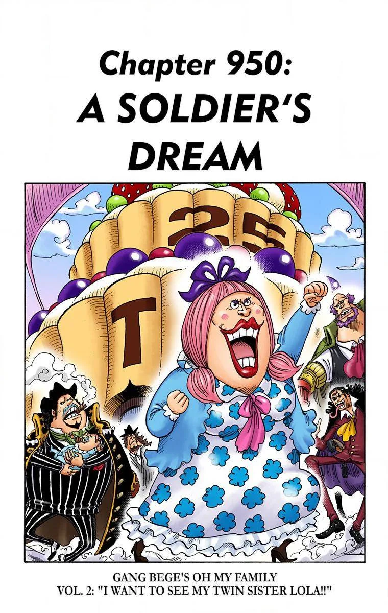 One Piece - Colored Chapter 950 page 1