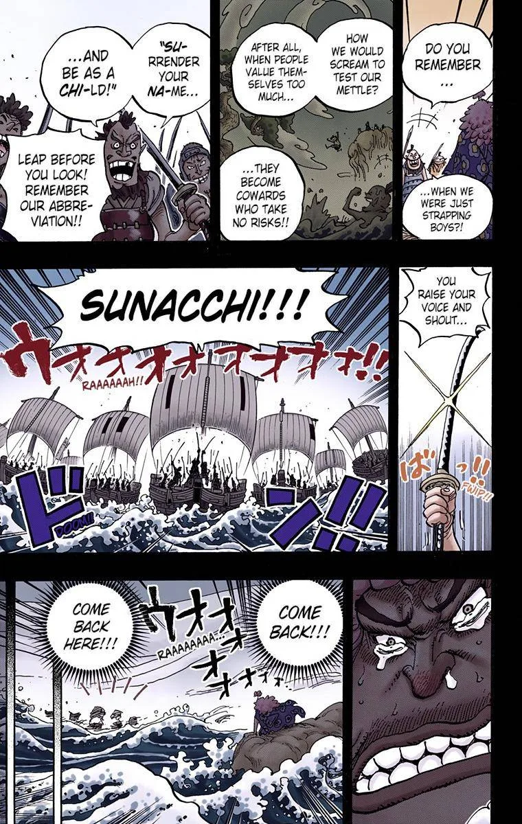 One Piece - Colored Chapter 950 page 9