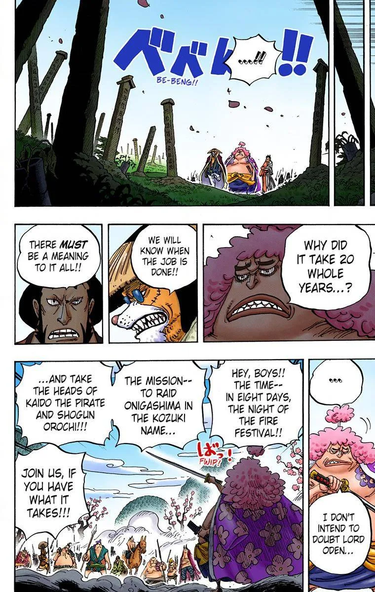 One Piece - Colored Chapter 950 page 10