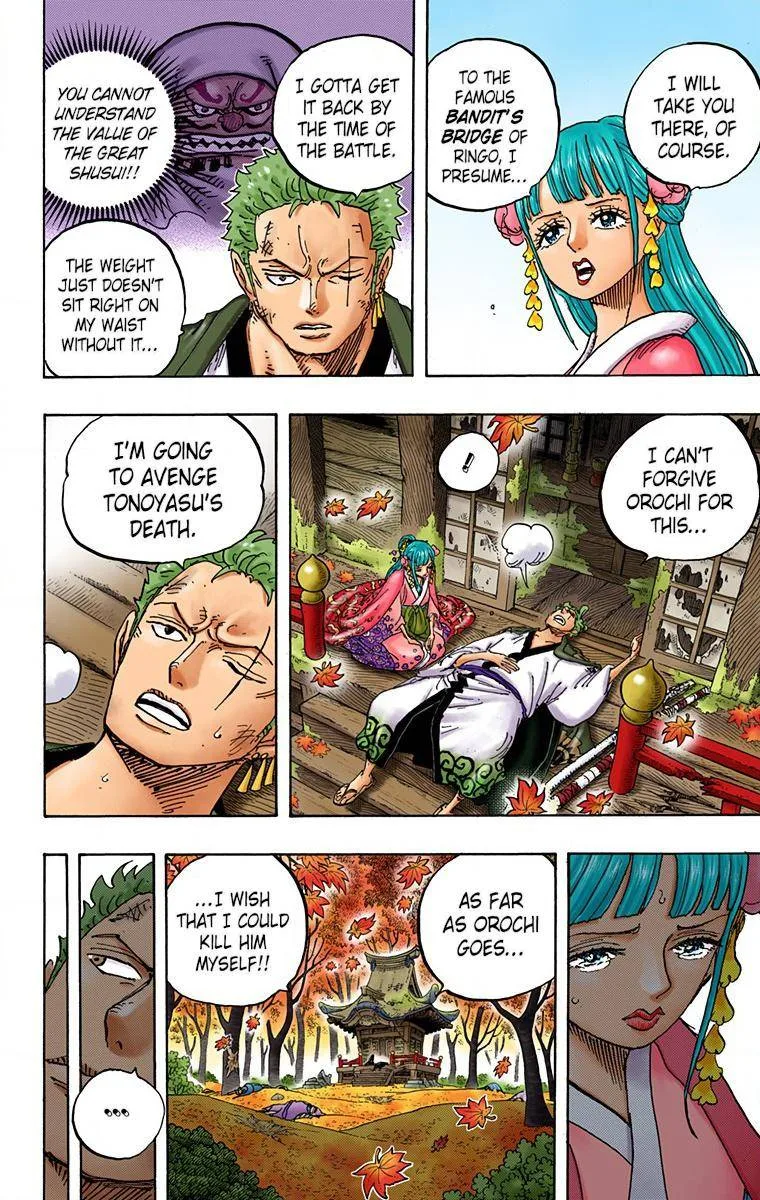 One Piece - Colored Chapter 950 page 14
