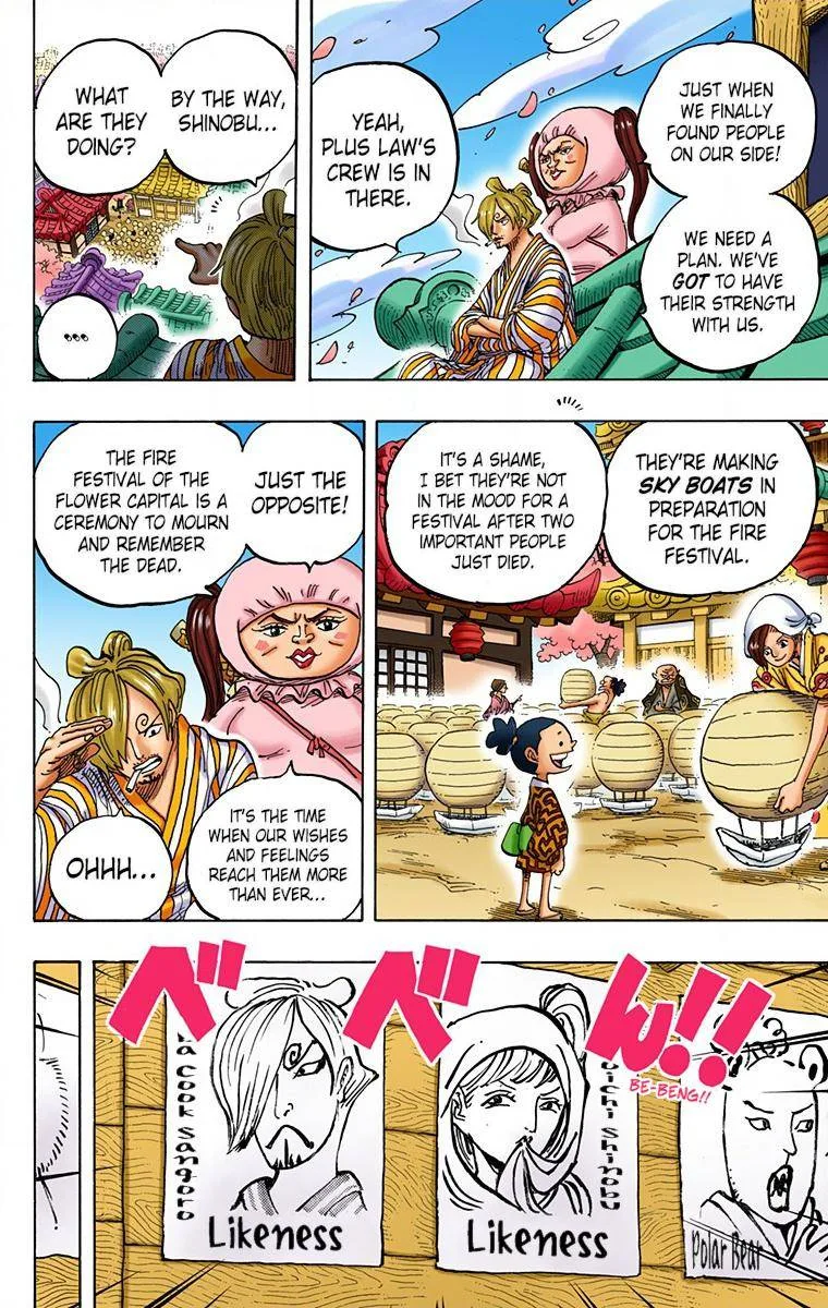One Piece - Colored Chapter 951 page 6