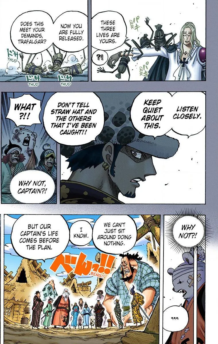 One Piece - Colored Chapter 951 page 9