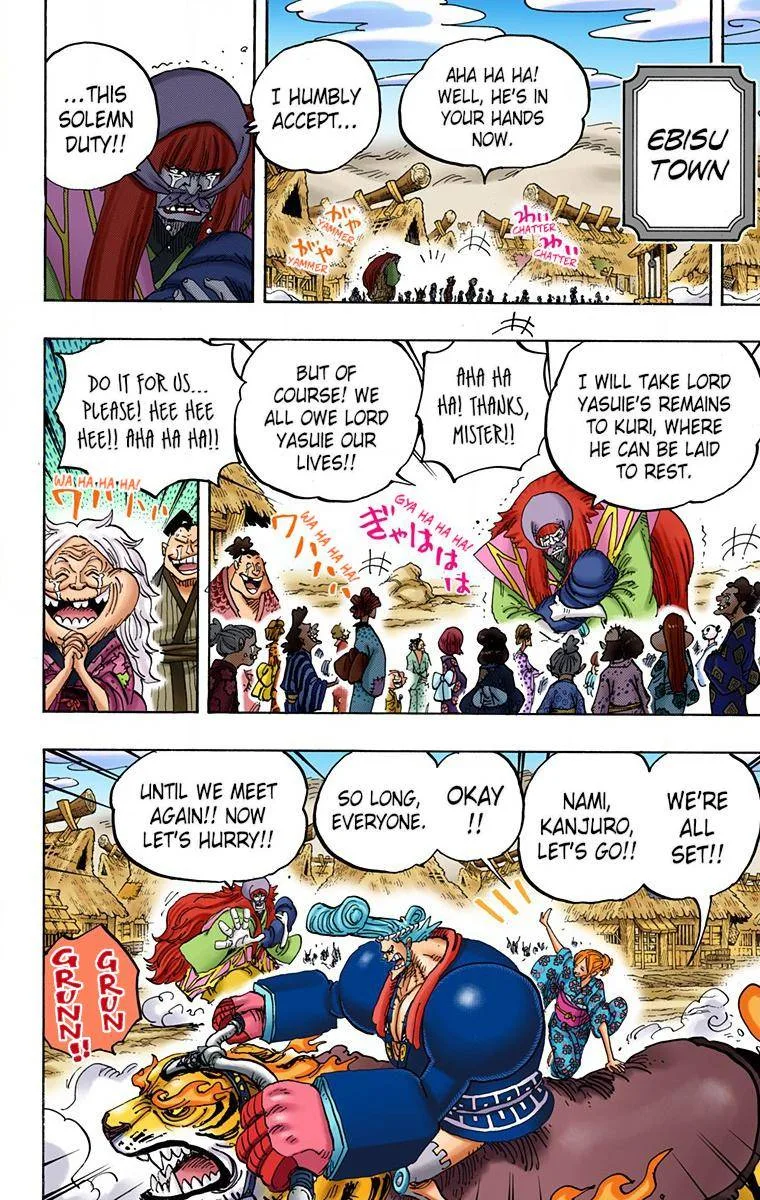 One Piece - Colored Chapter 951 page 10