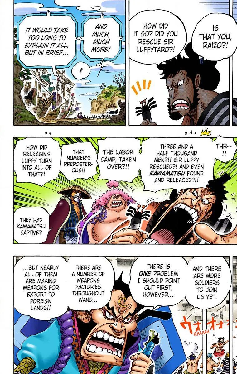 One Piece - Colored Chapter 952 page 12