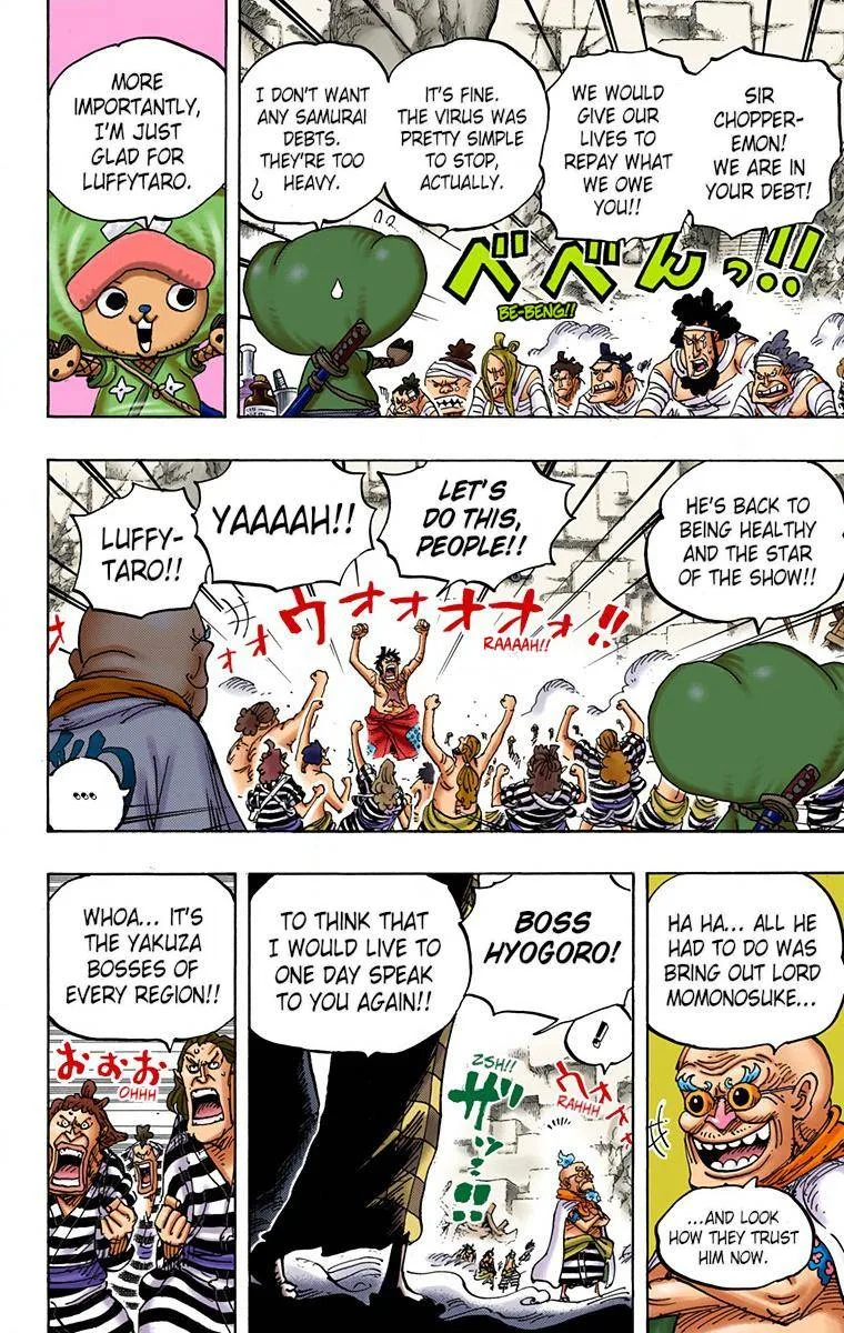 One Piece - Colored Chapter 952 page 8