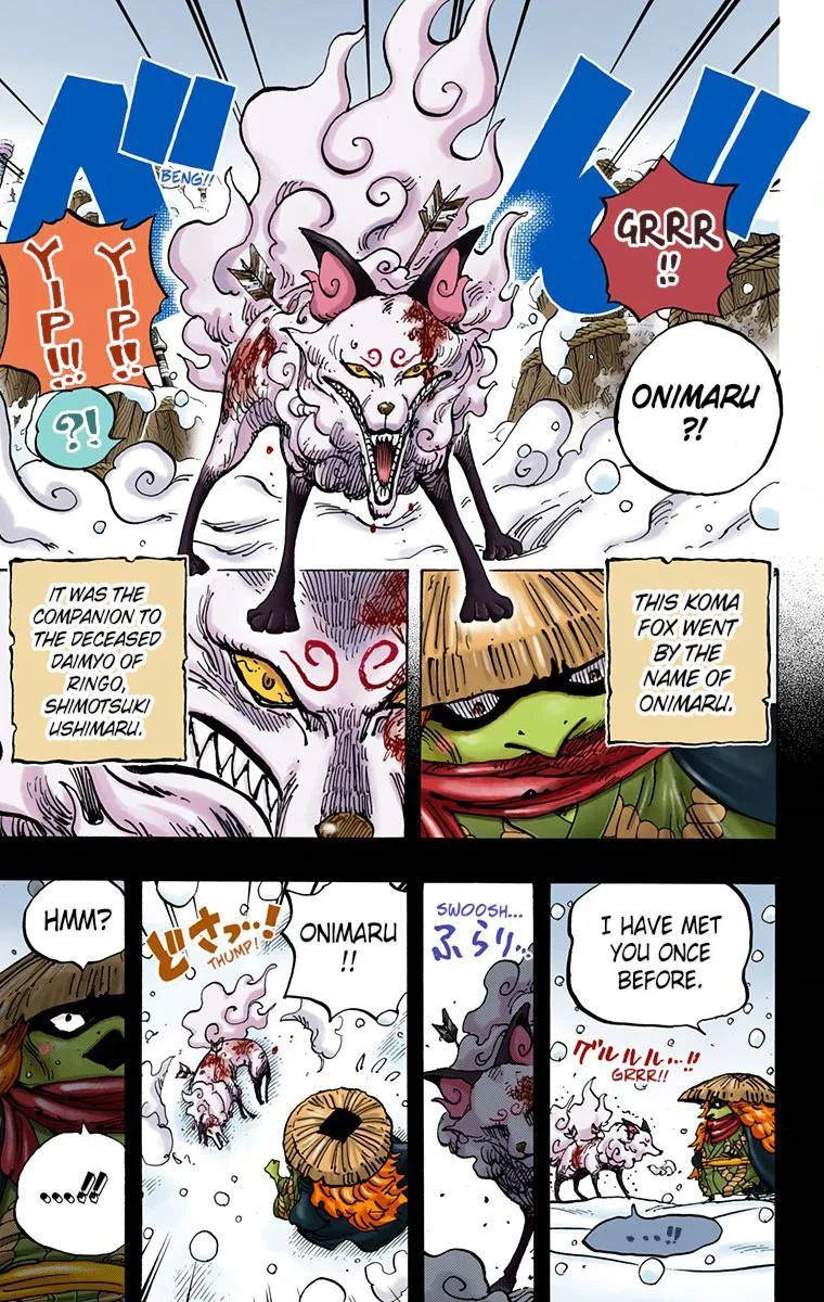 One Piece - Colored Chapter 953 page 7
