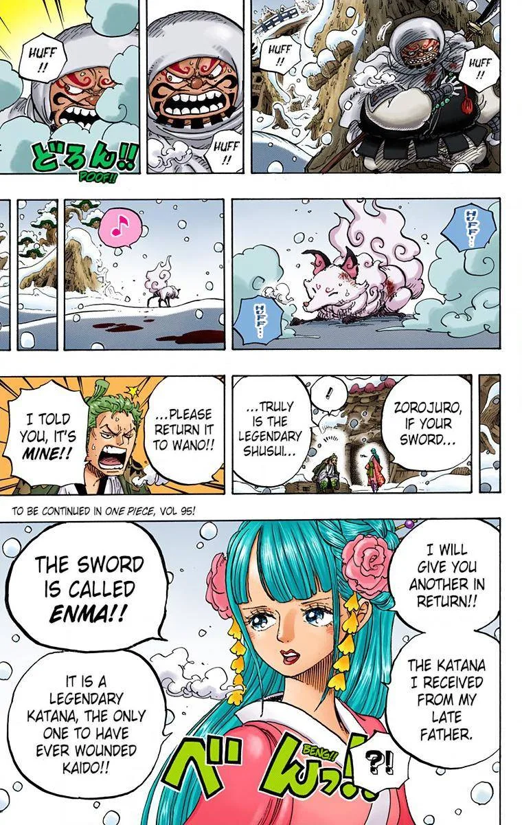 One Piece - Colored Chapter 953 page 17