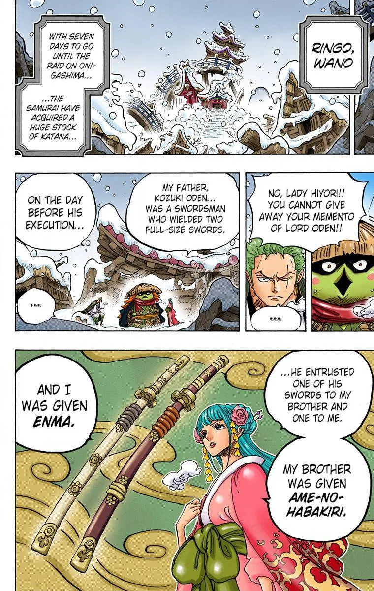 One Piece - Colored Chapter 954 page 8