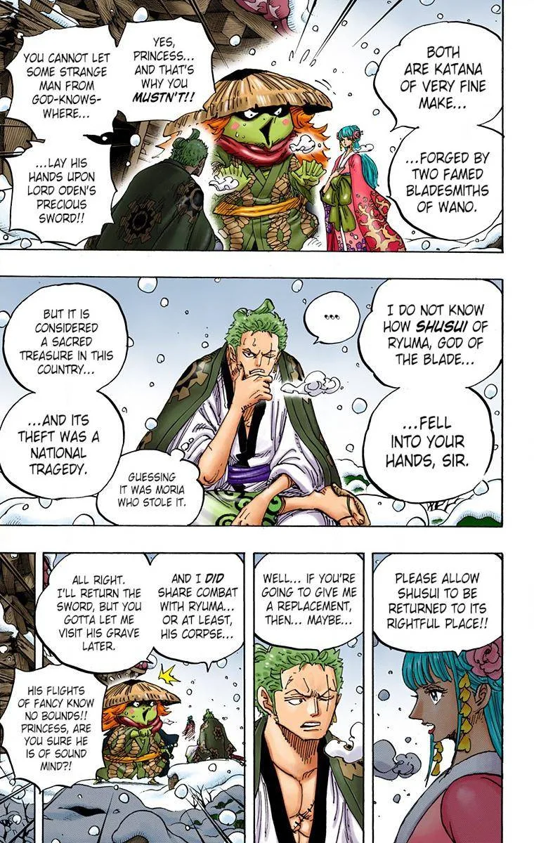 One Piece - Colored Chapter 954 page 9