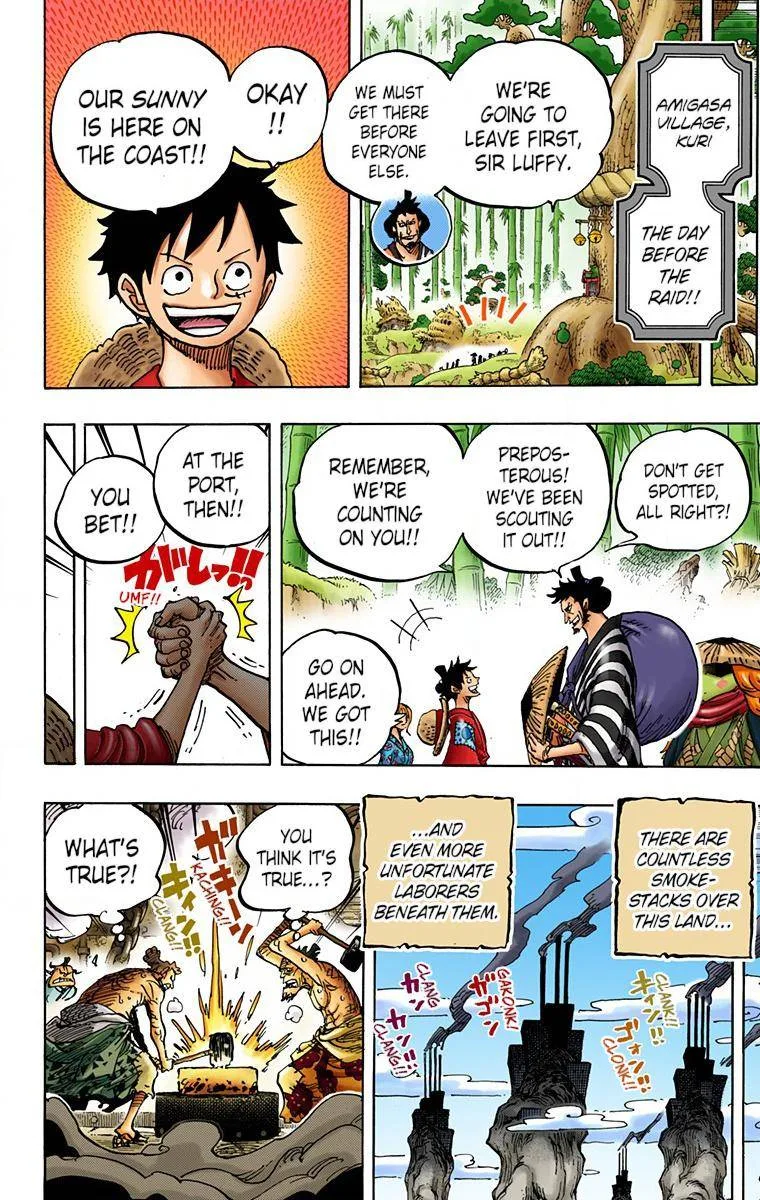 One Piece - Colored Chapter 955 page 12