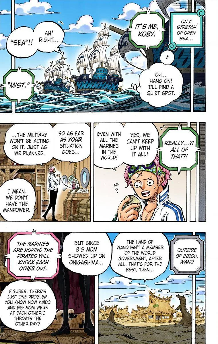 One Piece - Colored Chapter 956 page 11