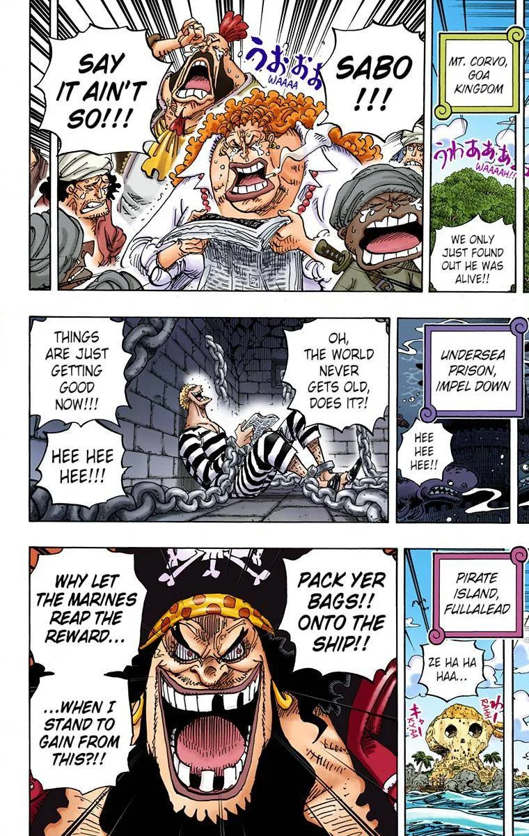 One Piece - Colored Chapter 956 page 10