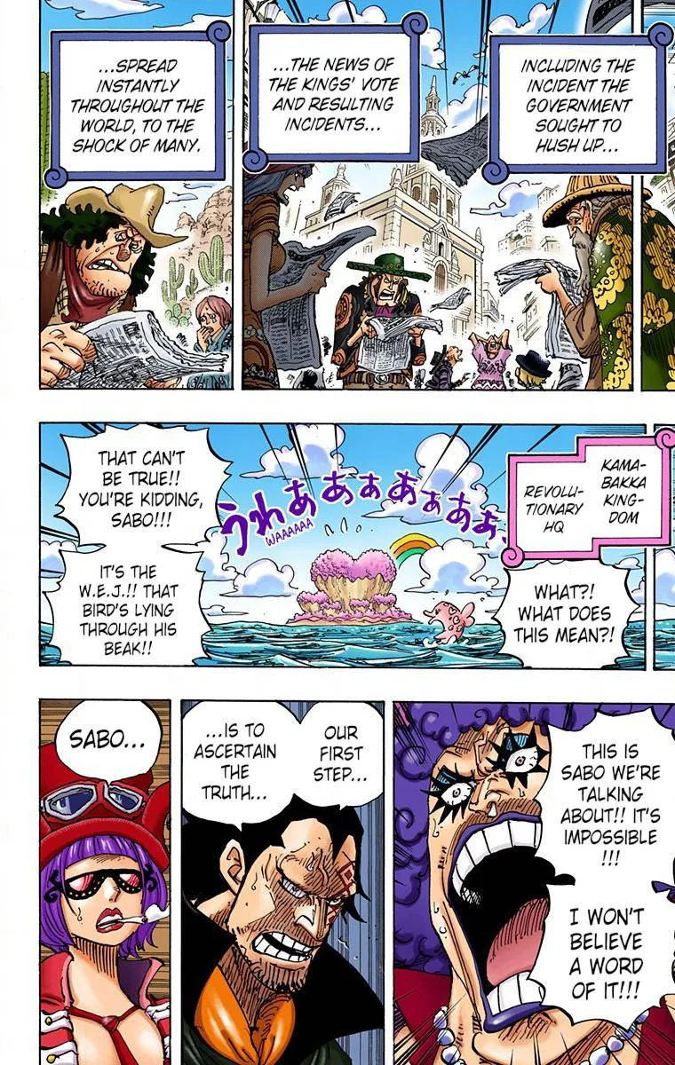 One Piece - Colored Chapter 956 page 8