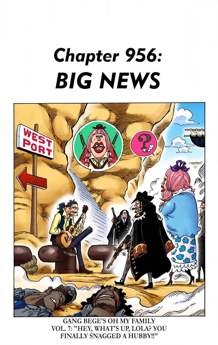 One Piece - Colored Chapter 956 page 1