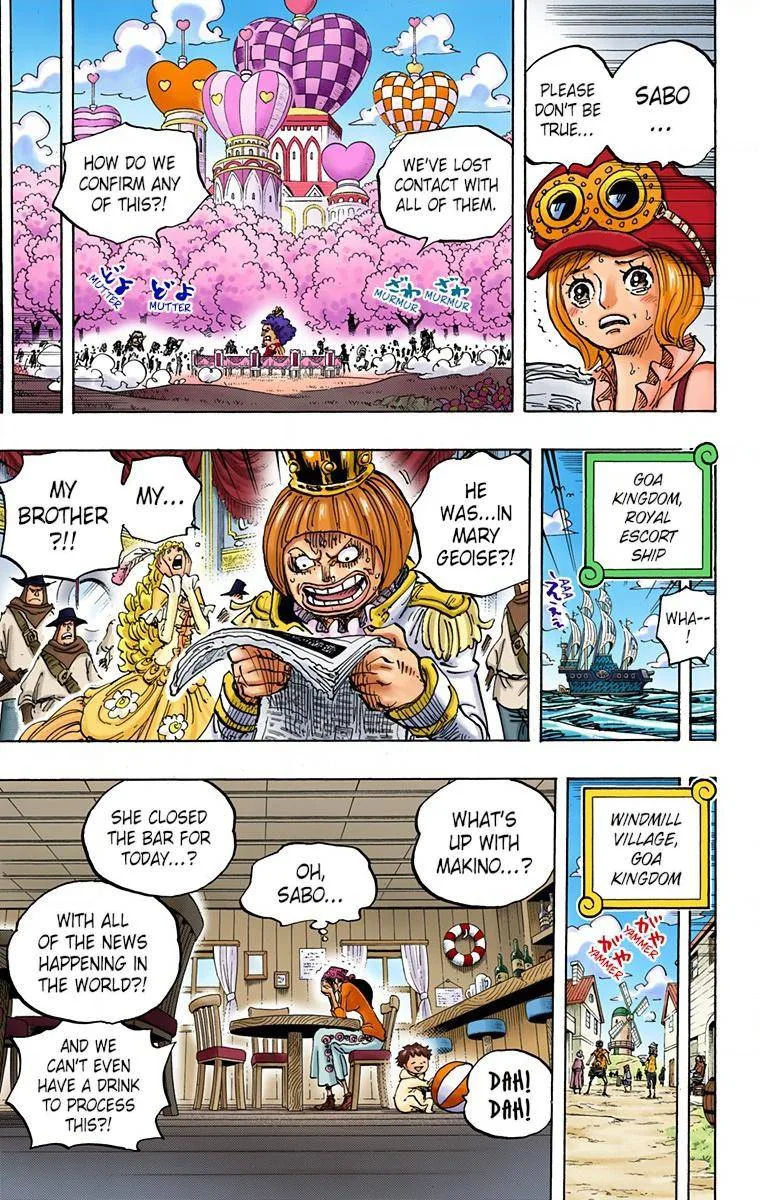 One Piece - Colored Chapter 956 page 9