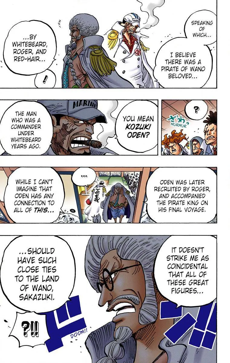 One Piece - Colored Chapter 957 page 18