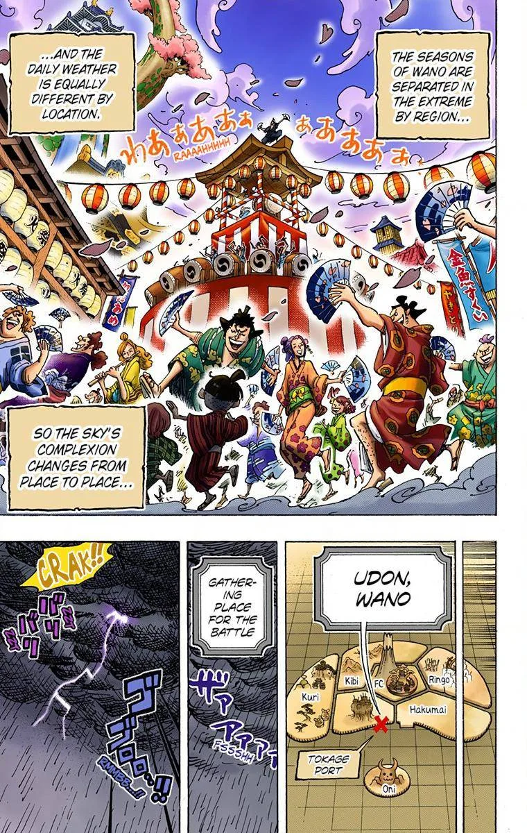 One Piece - Colored Chapter 958 page 8