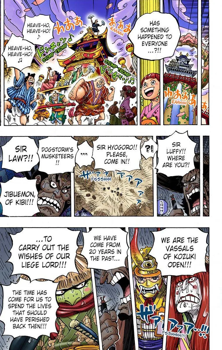 One Piece - Colored Chapter 958 page 11