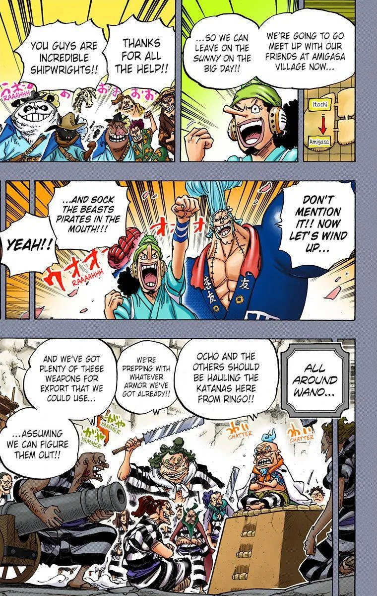 One Piece - Colored Chapter 959 page 3
