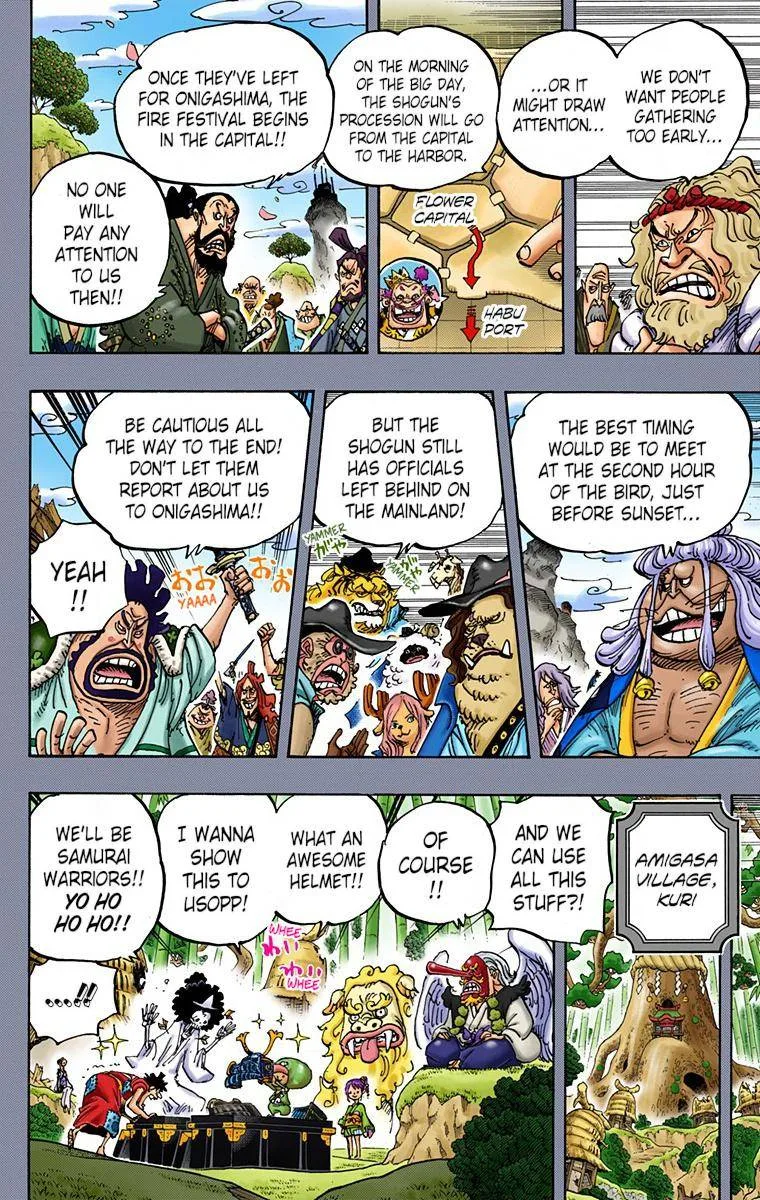 One Piece - Colored Chapter 959 page 4
