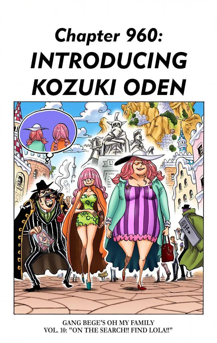 One Piece - Colored Chapter 960 page 1