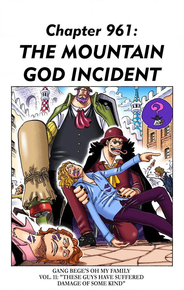 One Piece - Colored Chapter 961 page 1