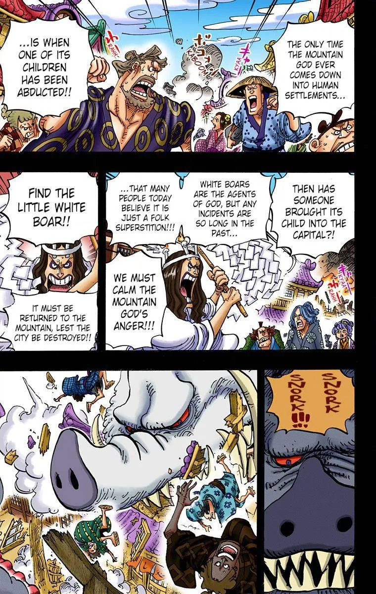 One Piece - Colored Chapter 961 page 3