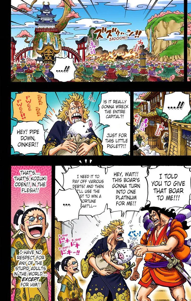 One Piece - Colored Chapter 961 page 2