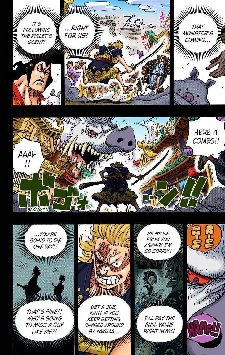 One Piece - Colored Chapter 961 page 6